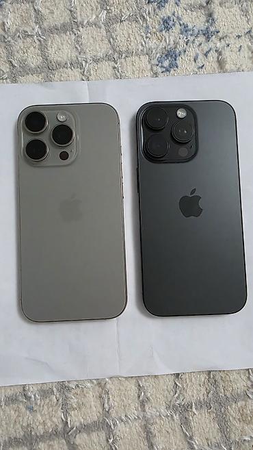 jack e4: IPhone 16 Pro, Б/у, 256 ГБ, Black Titanium, 100 % — 2
