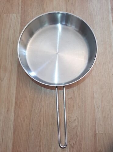 tava dəsti: Сковородка, Нержавеющая сталь, 26 см, Турция