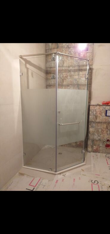 Duş kabinaları, arakəsmələr: Yeni Üstü açıq kabina, Künc üçün, Pulsuz çatdırılma -da lalafo.az — 26 Duş kabinaları, arakəsmələr: Yeni Üstü açıq kabina, Künc üçün, Pulsuz çatdırılma — 26