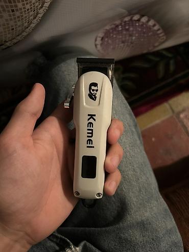 pitminutka daşı: Kemei KM-PG809A saç kəsən/traş maşını - Simsiz işləmə: Korpusda LED — 7