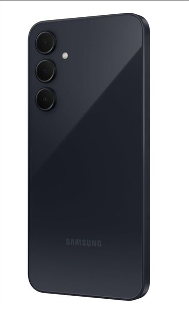 samsung a55 5g: Samsung Galaxy A55, Б/у, 256 ГБ, цвет - Синий, 2 SIM