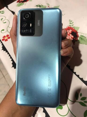 Xiaomi: Xiaomi Redmi Note 12S, 256 GB, rəng - Göy, 
 Düyməli, Barmaq izi, Face ID