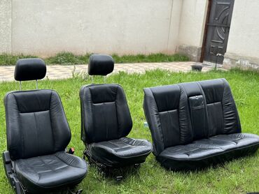 Автозапчасти: Комплект сидений, Кожа, Mercedes-Benz 2001 г., Б/у, Оригинал, Германия