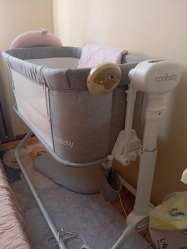 электрические бешик: Детская прикроватная кроватка-колыбель Coolbaby. - Формат 2-в-1 — 2
