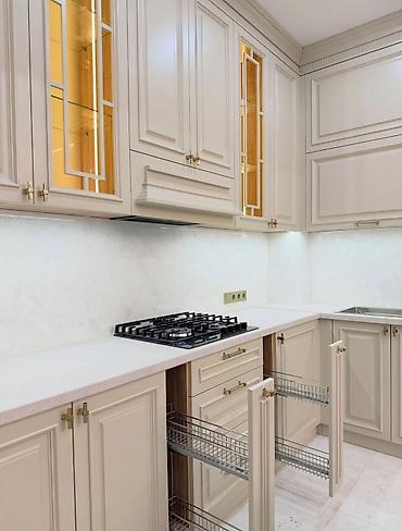 silver kitchen: Кухонный набор на заказ, МДФ крашеный, По договорённости — 7