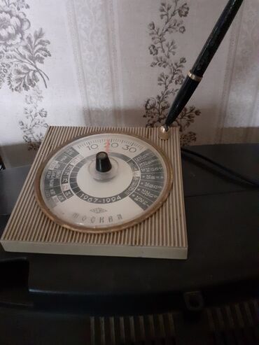 idman aparatı: Nastolnıy nabor pismenıy antik kalendar kompas 1967q Gəncədə