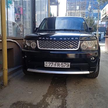 zapi maşın: Land Rover Range Rover Sport, qara rəngli, Azərbaycan nömrə nişanı — 1