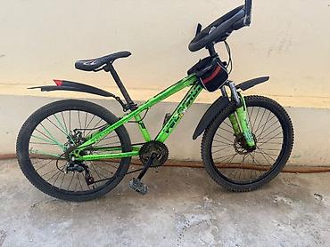 saft mtb: Dağ velosipedi – 24” təkərli, ön amortizatorlu, disk zavodskoy 24 lik — 5