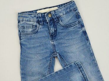 czarne jeansy z dziurami: Jeans, Lupilu, 2-3 years, 92/98, condition - Very good