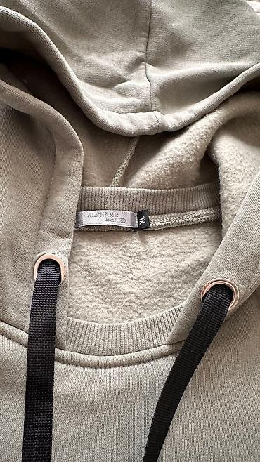 stone island: Свитшот, На флисе, Парный набор, Удлиненная модель, Made in KG, Б/у, XL — 6