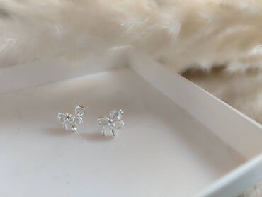 silver 925 cena: Screwback earrings, Material: Silver