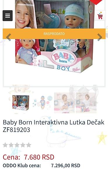 sergent major bebe: Zapf BABY BORN garderoba za interaktivna lutku beba. lutka prodata — 9