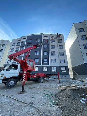 6 мкр: Услуги автовышки от 21м до 45м минимальный выезд на 2ч по — 7