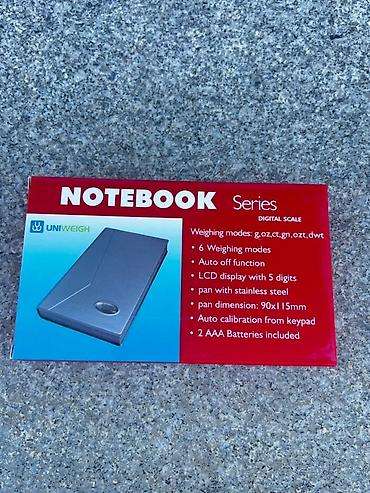 Elektron tərəzilər: Qızıl tərəzi notebook 500g/0.01 Qızıl Tərəzi Notebook 500g/0.01g Bu — 2