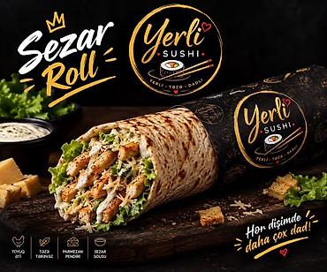 Sifarişlə hazır yeməklər: Yerli Sushi – Təzə dad, yerli keyfiyyət! Sushi və fast‑food menyusu — 16