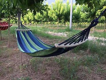 Qamaklar: Yelləncək Yellencek Yüksək keyfiyyətli hamak: Portativ hamak yumşaq — 5