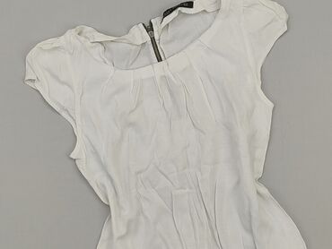 bluzki krótki rękaw z falbanką: Блуза жіноча, Zara, XS, стан - Хороший