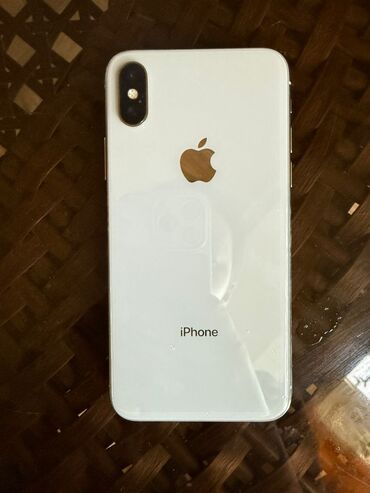 процессор для пк: IPhone X, Колдонулган, 256 ГБ, Ак, 100 %