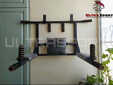 Турники и брусья: Турник, 3 в 1, Настенный, Новый — 6