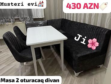 🇹🇷Turkiye istehsali. ✅Metbex masa desti Masa 2 oturacaq+divan Masa lalafo.az -da 🇹🇷Turkiye istehsali. ✅Metbex masa desti Masa 2 oturacaq+divan Masa