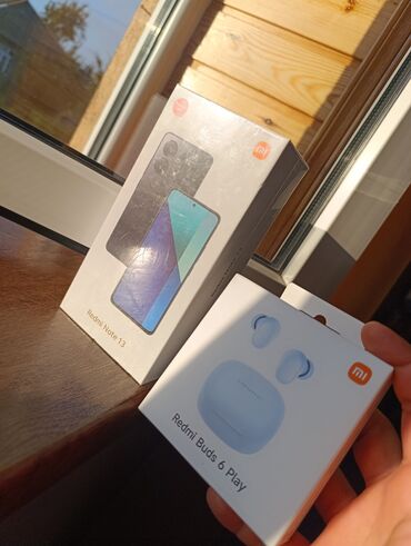 Redmi Note 13, 256 GB, rəng - Yaşıl, Zəmanət, Sensor, Barmaq izi