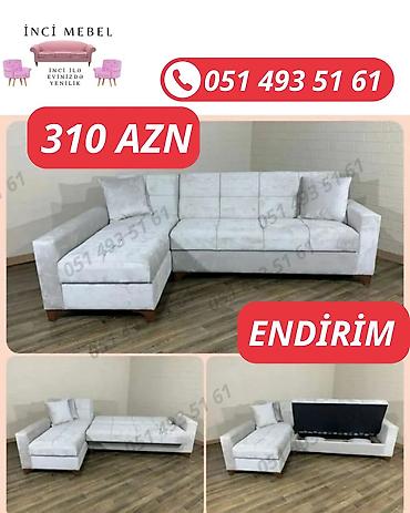 Divanlar: Künc divan, Yeni, Açılan, Bazalı, Parça, Rayonlara çatdırılma — 1