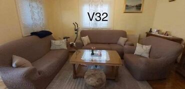 Prekrivači za nameštaj: Prekrivači koji osvežavaju svaki dom! 🏠 ✅ Trosed + Dvosed + Fotelja — 2