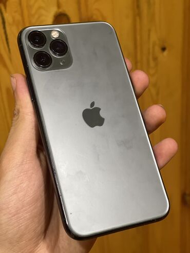 iphone 11 sade: IPhone 11 Pro, 64 GB, Matte Midnight Green, Face ID