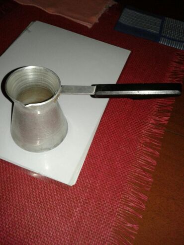 турка медная: Турка кофеварка. качество .штампованый алюминий СССР плотный и