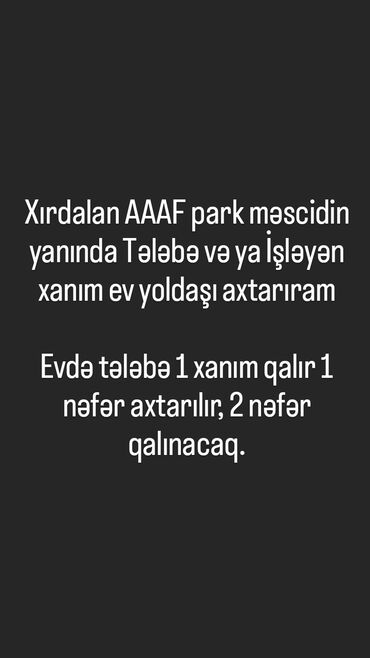 yeni guneslide 2 otaqli kiraye evler: İstəyən olsa evin şəklini ataram. Xırdalan AAAF park məscidin