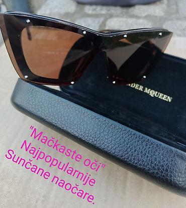 broševi: "ALEXANDER McQUEEN"® naočare za sunce – ORIGINAL 100%. M A D E I N I T — 10