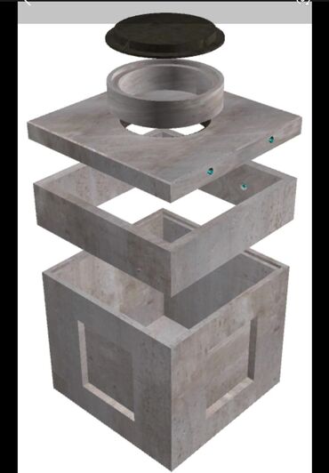 Beton quyuları: Dəmir-beton quyu və quyu elementləri Satışı - Kanalizasiya, su və qaz — 18