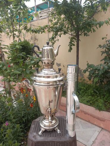 Samovarlar: İşlənmiş Od Samovar, 7 l, Ödənişli çatdırılma