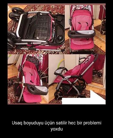 usaq ucun sebet: Uşaq arabası – qatlanan, çoxfunksiyalı model - Rəng: tünd — 1