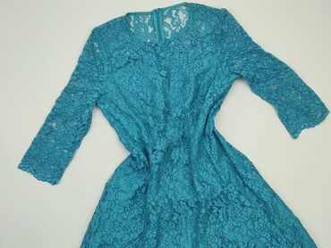 błękitne bluzki damskie: Dress, M (EU 38), condition - Good