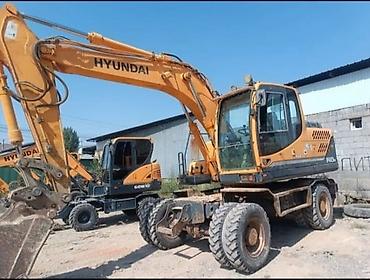 Экскаватор, Hyundai, 2010 г., Колесный