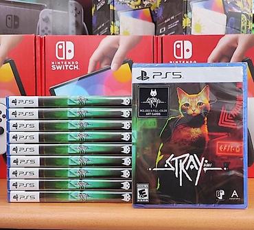 Video oyunlar və konsollar: PS5 oyunu: Stray (fiziki disk) - Platforma: PlayStation 5 - Janr — 1