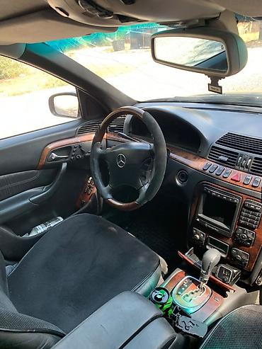 старые машины: Mercedes-Benz S-Class: 1999 г., 3.7 л, Автомат, Бензин, Седан — 10