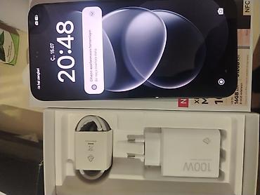redmi note 17: Xiaomi 512 GB, rəng - Qara, 
 Sensor — 1