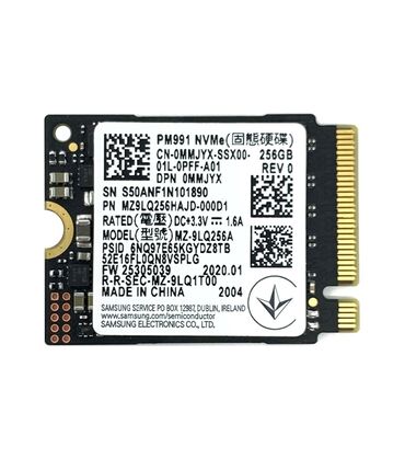 Masaüstü kompüterlər və iş stansiyaları: Orijinal Samsung M.2 Nvme SSD Samsung Pm991 256gb M2 2280 PCIe NVMe