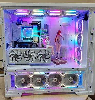 core i: Lian li v3000 plus custom water cooling pc 💠cpu: intel core i9