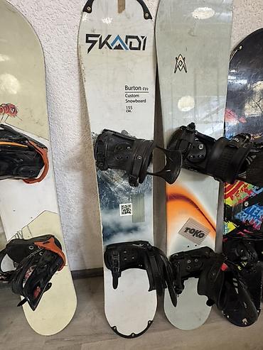 Сноуборды: Burton, Универсальные, С креплениями — 6