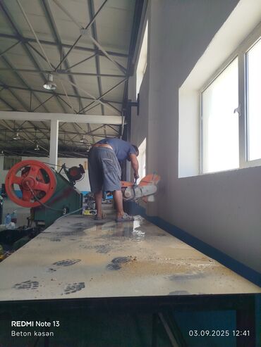 Beton işləri: Beton kəsmə xidməti - Divar, döşəmə və tavanlarda dəqiq xəttli — 9