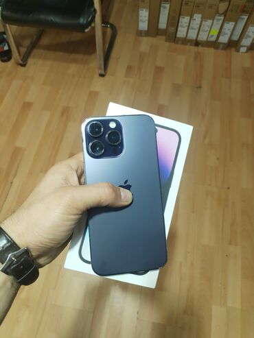Apple iPhone: IPhone 14 Pro Max, 256 GB, Deep Purple, Face ID