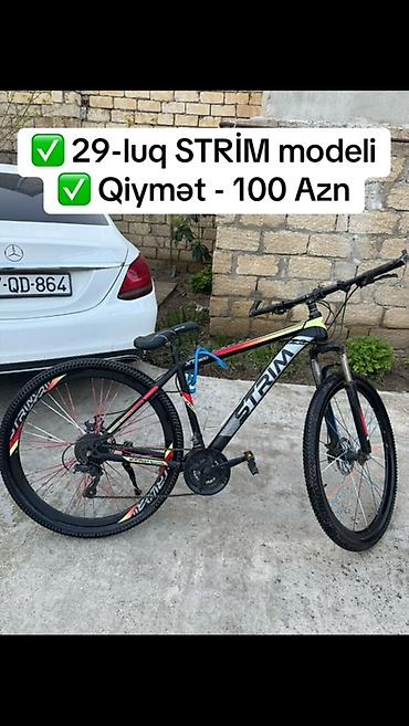 velosiped 100: STRIM 29-luq dağ velosipedi - Təkər ölçüsü: 29" - Çərçivə: STRIM — 1