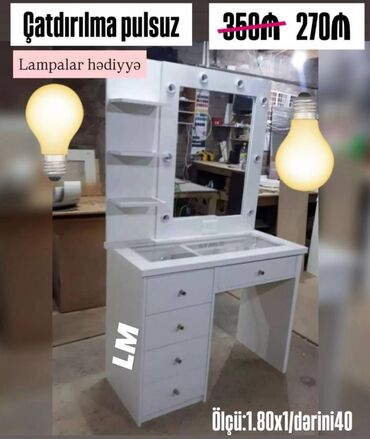 купить трюмо с зеркалом: Новый, Трюмо at lalafo.az купить трюмо с зеркалом: Новый, Трюмо