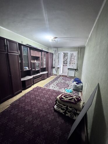 квартира 2 ком бишкек: 2 бөлмө, 48 кв. м, 103-серия, 2 кабат, Эски ремонт
