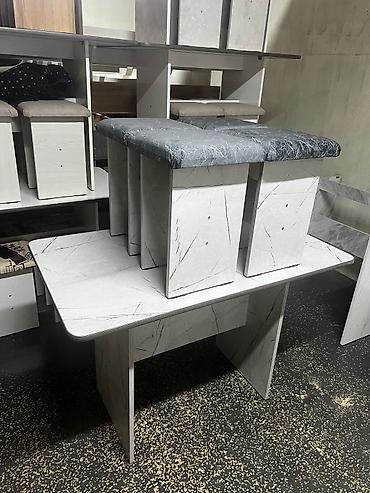 Кухонные столы и стулья: Кухонный стол и стул, Новый, Самовывоз, Бесплатная доставка, Платная доставка — 7