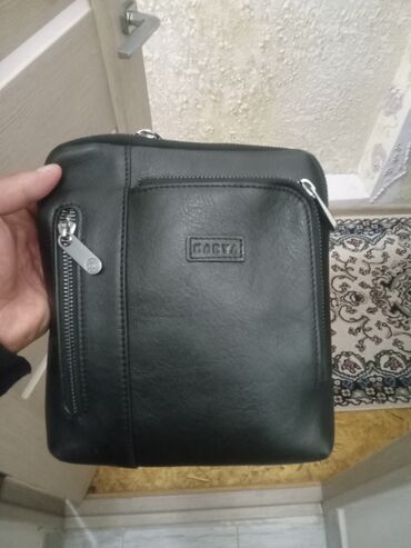 барсетка кожаная: Барсетка, Материалы: Нукура булгаары, Жаңы