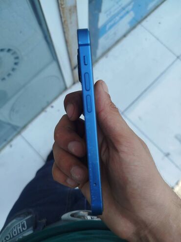 iphone mini: IPhone 13 mini, 128 GB, Pacific Blue, Barmaq izi, Face ID